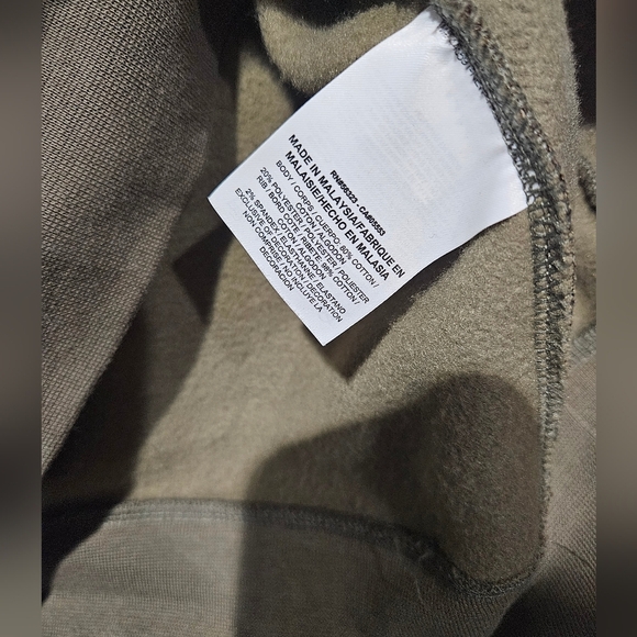 Nike SB Icon Men's Camo Olive Green Skate Crewneck. Size Small - Picture 7 of 14